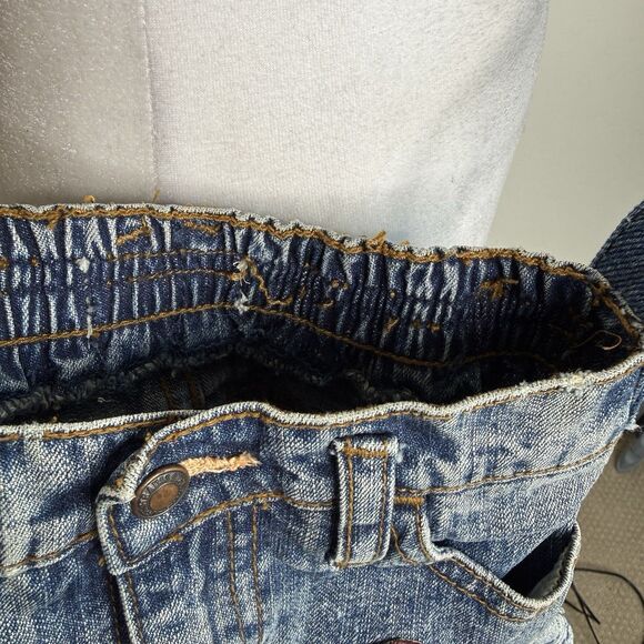 Handmade Levi’s Denim Jean Upcylced Unlined Crossbody Bag Patchwork Y2K 90’s Art - Picture 6 of 16